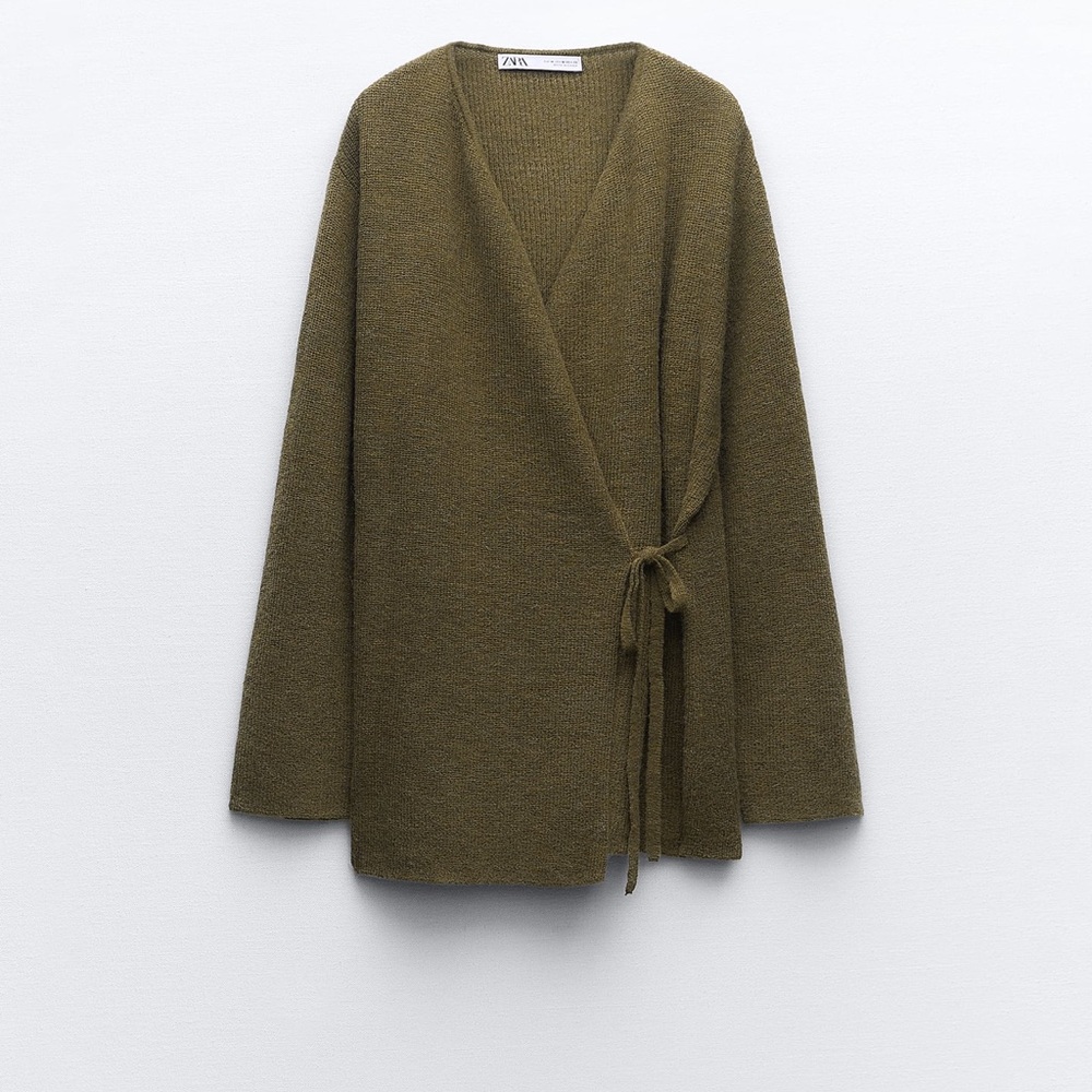 Wrap cardigan